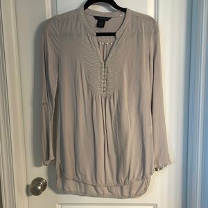 Calvin Klein jeans cream top size small